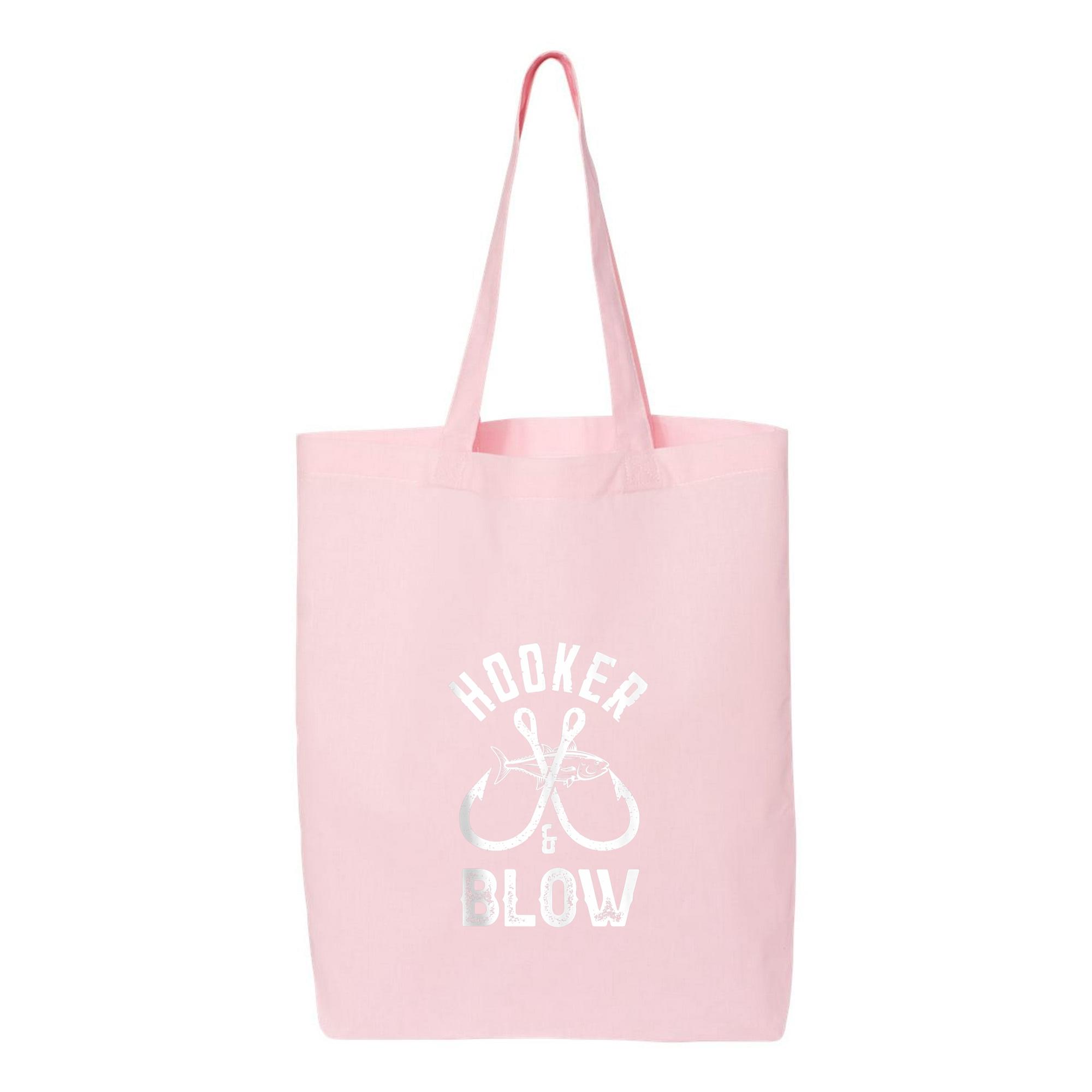 Hooker And Blow Fishing Canvas Tote Bag 
