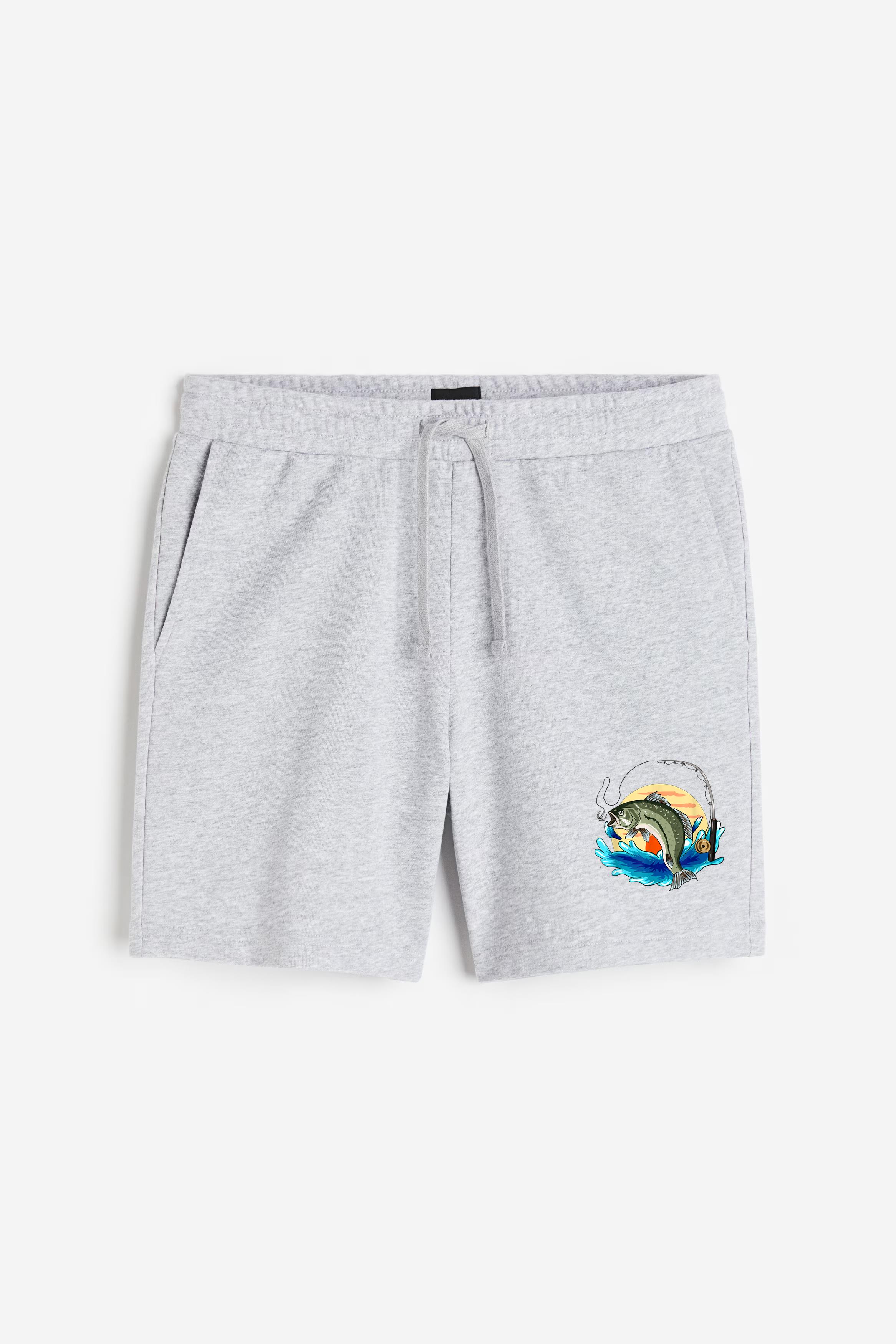 Sunset Fishing Retro Relaxed-Fit Shorts